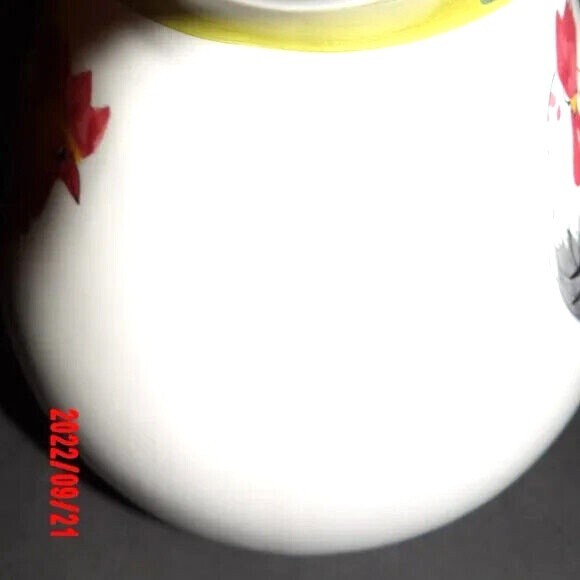 Milson & Louis Rooster Pitcher Ceramic NWOT Colorful Chicken Rare Hand painted - Picture 3 of 8